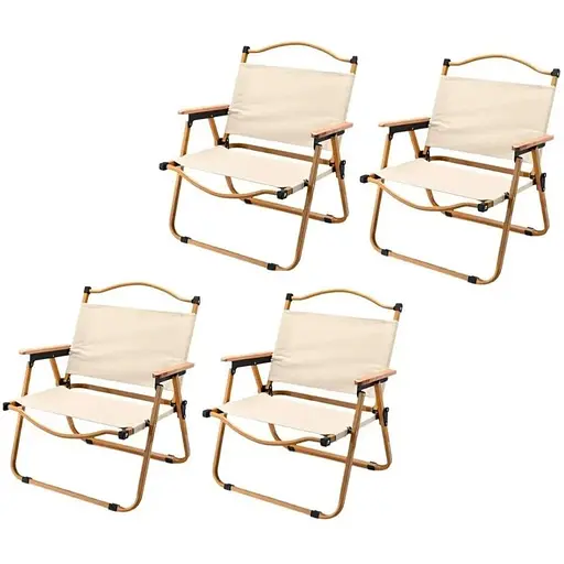 Розкладні крісла Kermit набір 4 шт. туристичні крісла для кемпінгу Oxford 600D - фото 1