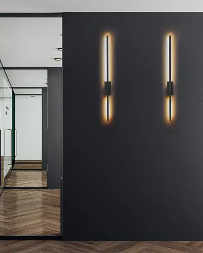 Бра, настінний світильник TK Lighting 6627 Flash LED 1x12W 3000K 500Lm IP20 чорний - фото 2