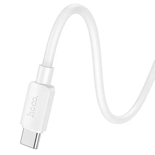 Дата кабель Hoco X96 Hyper Type-C to Type-C 60W (1m) White - фото 4