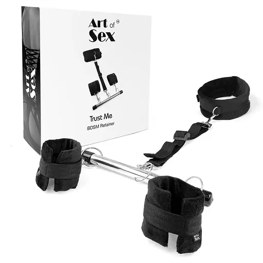 Фиксатор для рук и шеи Art of Sex - Trust me, цвет черный - фото 3