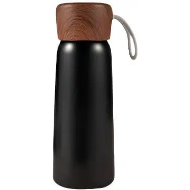 Спортивная бутылка из нержавеющей стали OldBro с изолированной колбой black 500 мл