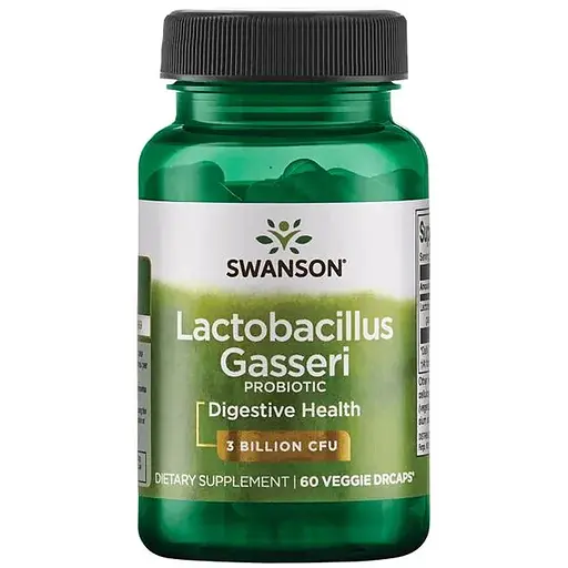 Пробиотики и пребиотики Swanson Lactobacillus Gasseri, 60 вегакапсул - фото 1