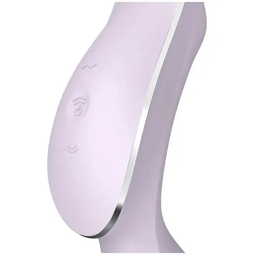 Вакуумний стимулятор із вібрацією Satisfyer Curvy Trinity 2 Фіолетовий - фото 4
