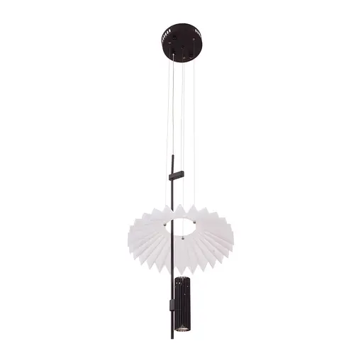 Люстра підвісна Brille в спальню LED 14W WW+NW+CW WH BK (BR-01 665S/2)