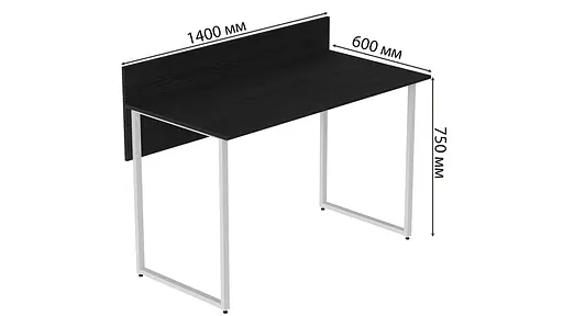 Комп'ютерний стіл Скай 75x120x70 білий ДСП Сосна Кембра 32мм FRD-101110 - фото 3