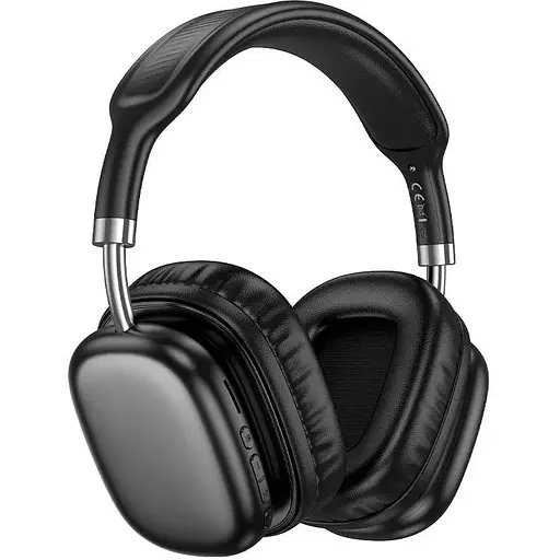Накладні навушники Hoco W52 Wonderful, BT headphones, BT5.4, AUX, TF, 400mAh, 46h, black