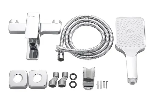 Змішувач для ванни Lidz Orion 006 Chrome з душовим гарнітуром LDORI006CRM48093 - фото 6