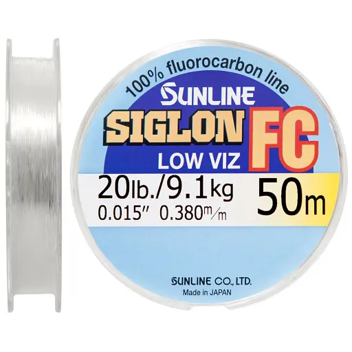Флюорокарбон Sunline Siglon FC 50 м 0.38 мм 9.1 кг поводковий