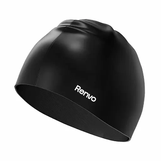 Дитяча Шапочка для плавання Renvo Junin JR Чорний OSFM (1SC100-01) - фото 5