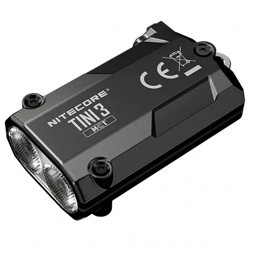 Фонарь брелок Nitecore TINI 3 2xNiteLab UHE LED 600 лм USB-C (5 режимов) Серый - фото 3