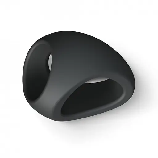 Двойное эрекционное кольцо Love To Love Flux Ring черный - фото 4