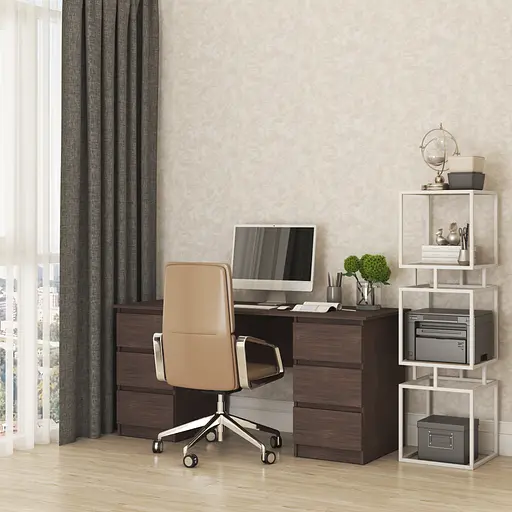 Письменный стол MebelStar Нео СК-6 160x60x75,5 см Дуб ристрето (MBS-1223)