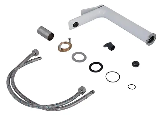 Змішувач для раковини Qtap Presto Chrome/White QTPRE269CRW45577 - фото 3