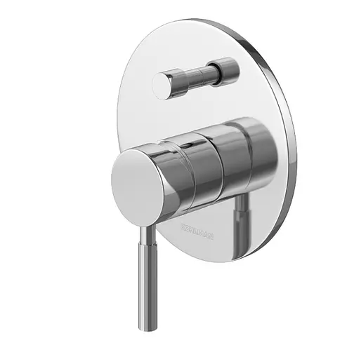 Душова система прихованного монтажу Kohlman Roxin хром + Box прихованого монтажу QW210RR35, Хром - фото 5