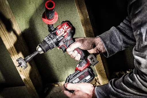 Шуруповерт-дрель ударный аккумуляторный SKIL 3085 CA XP 20В 130 Нм 600 2100 об/мин 1.65 кг без АКБ и ЗУ - фото 2