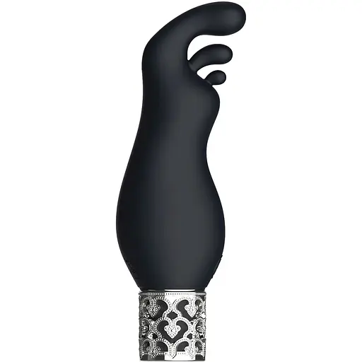 Вібромасажер Royal Gems Exquisite 12 см (чорний)