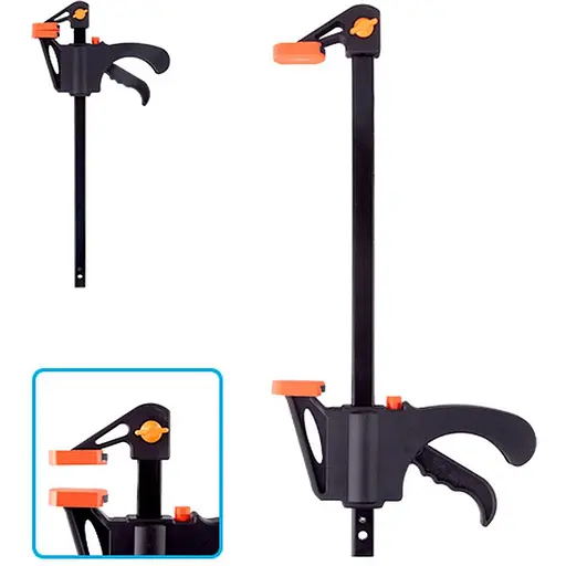 Струбцина столярная Alloid Building Tools быстрозажимная тип F 250 мм (FC-10250) - фото 1