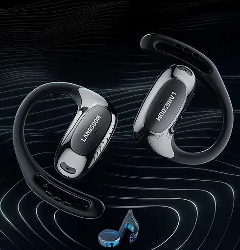 Спортивні кісткові Bluetooth 5.4 навушники Langsdom TE-10 Pro з шумозаглушенням і кістковою провідністю - фото 8