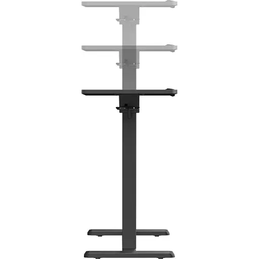 Приставний комп'ютерний стіл OfficePro ODM320B Black - фото 5