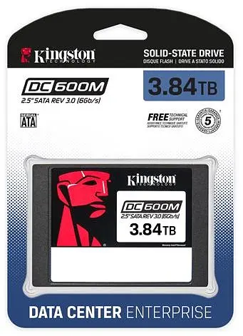 SSD-накопитель Kingston 2,5 3,8 ТБ SATA DC600M - фото 2
