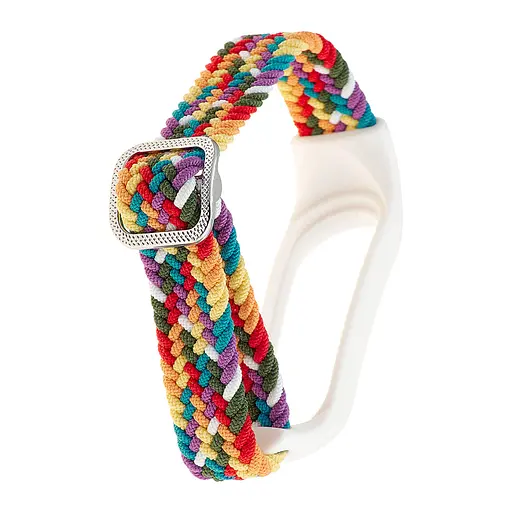 Ремінець Braided Buckle Enhanced Mi Band 3/4/5/6/7 Colorful - фото 2