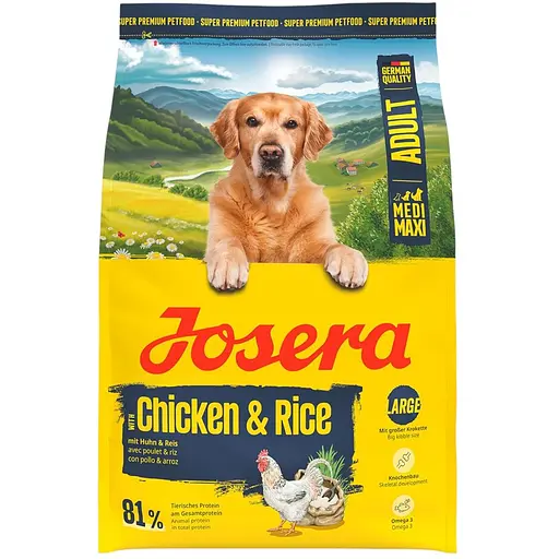 Сухий корм для собак Josera M/M Adult Chicken & Rice 3 кг