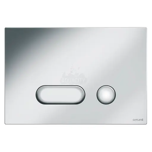 Кнопка змиву Cersanit Intera хром матовий S97-021 - фото 1