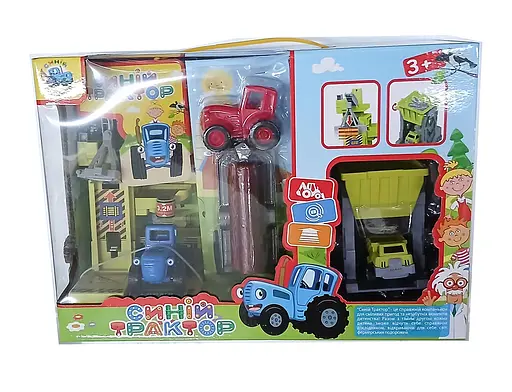Ігровий набір "Синій трактор: На будівництві" 22326, в коробці (6945717412194) Червоний - фото 1
