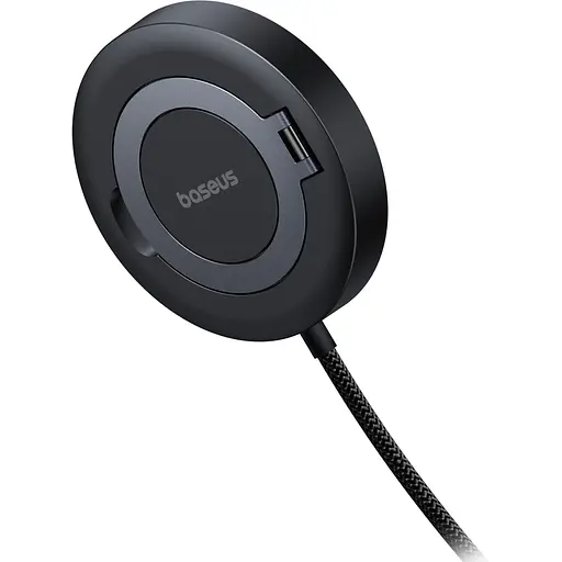 Бездротовий зарядний пристрій Baseus Simple Mini4 15W Universal Explorer Edition Cosmic Black (P10273300121-01) [151030] - фото 4