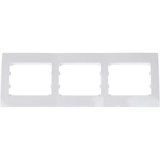 Рамка Brille для розетки VB-3F wh