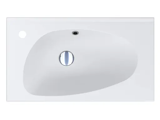 Умивальник Miraggio Titania mirasoft 0001121, Білий матовий - фото 3