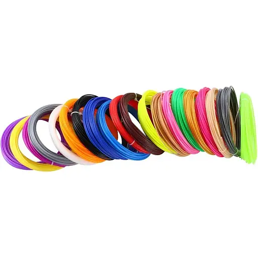 Набор PCL пластика для 3D ручкек Myriwell 20 цветов по 10м [112155] - фото 3
