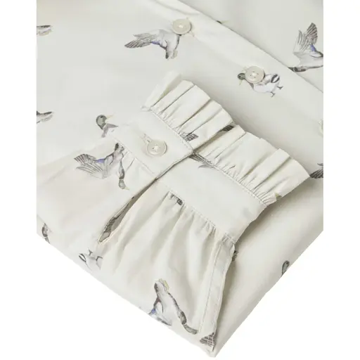 Рубашкa Chevalier Blair Shooting Fit Shirt Women 34 White - фото 4