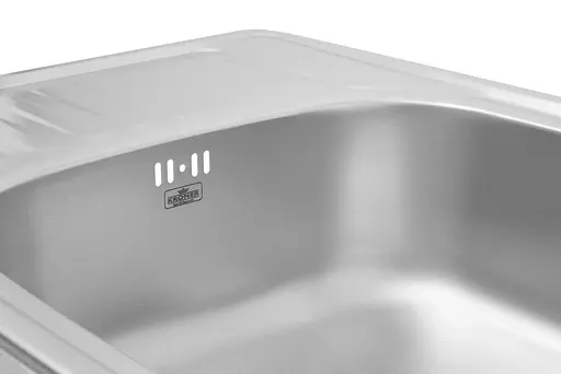 Кухонная мойка Kroner KRP Dekor - 5848 (0,8 мм) (CV022776) - фото 4