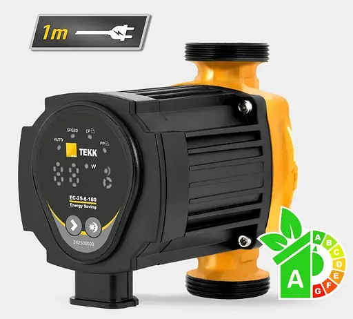 Энергосберегающий циркуляционный насос Tekk Haus EC 25-6-180 - фото 1