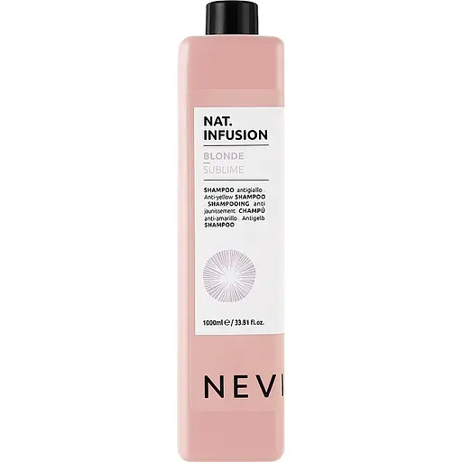 Шампунь для підтримки блонда Nevitaly Blonde Sublime Shampoo 1 л