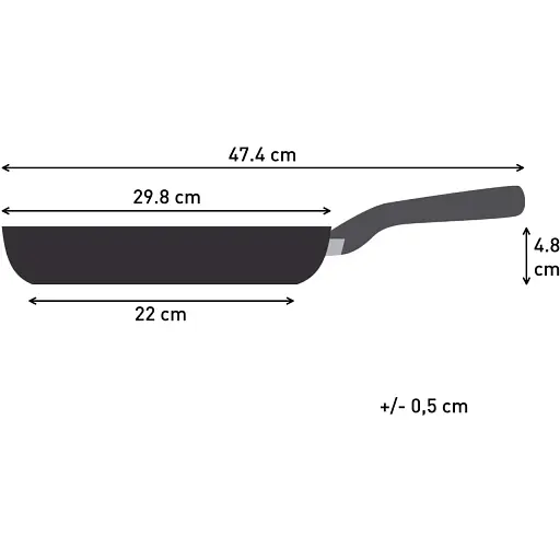 Сковорода универсальная Tefal Intens'Ceram 28см Ceramic (C41806) с керамическим антипригарным покрытием - фото 5