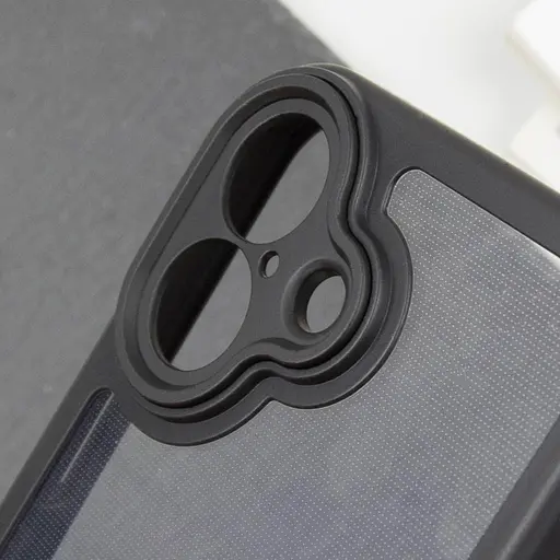 Чохол Epik TPU Transparent + Colour 1.5 мм для Apple iPhone 16, 6.1 Black - фото 4