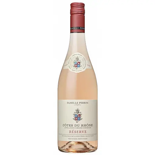 Вино Famille Perrin Cotes du Rhone Reserve Rose рожеве сухе 0.75 л - фото 1