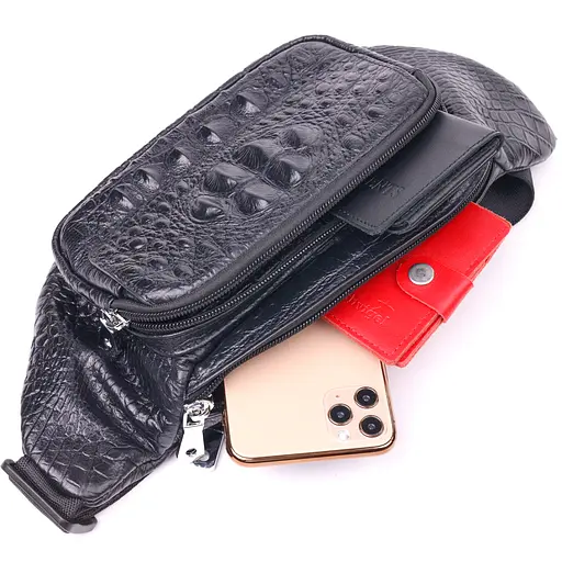 Чоловіча шкіряна сумка Vintage 33,5х14х3 см sum0022407 - фото 5