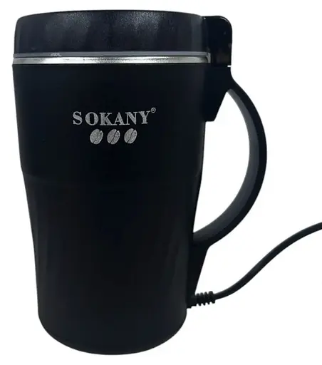 Электрическая кофемолка ​​​​​​​Sokany SK-04024 для дома  300Вт роторный измельчитель кофейных зерен Черный - фото 1