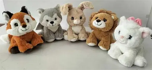 М’яка іграшка, M18472, 15.5x17.5x26.5 см, скляні очі, ніс пластик (В асортименті) - фото 2