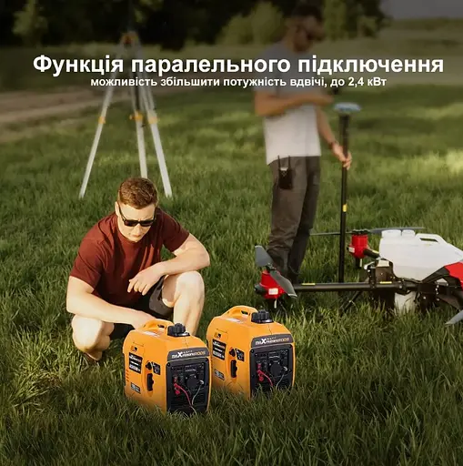 Генератор інверторний MaXpeedingRods 1.2 кВт, ручний запуск MXR1500 - фото 7