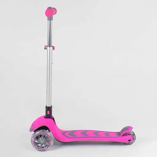 Самокат дитячий Best Scooter 61х16.5х27.5 см Рожевий 000231467 - фото 2