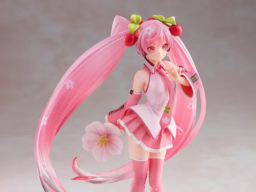 Коллекционная фигурка Taito Мику Хацунэ Сакура Hatsune Miku Sakura 2021Ver. 17 см T HM S21 - фото 4