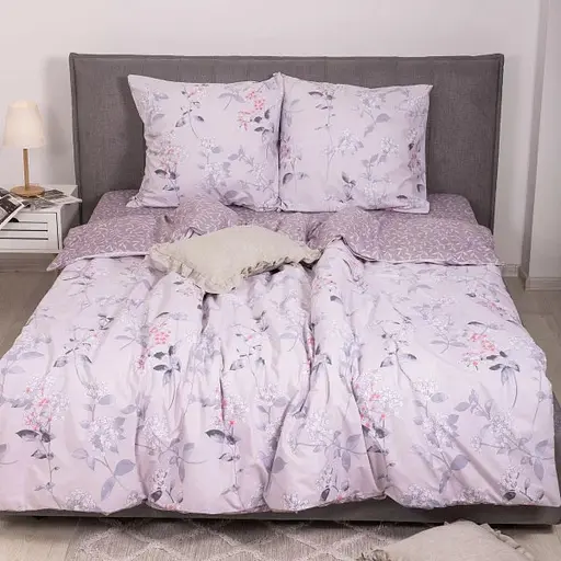 Комплект постільної білизни Viluta полуторний ранфорс 22221 100% бавовна - фото 2