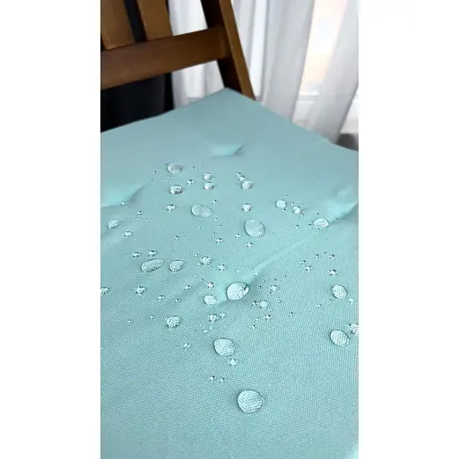Водоотталкивающая подушка на стул Тиффани однотон (2 шт.) - фото 6