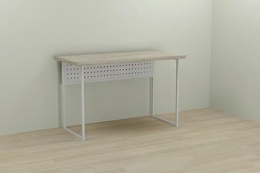 Компьютерный стол Ferrum-decor Майк 75x140x60 белый ДСП Дуб Сонома 32мм (FRD-101323)