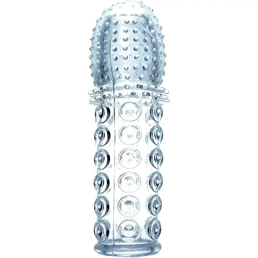 Насадка на пенис Boss Series Stymulator Penis Sleeve 13.5 см голубой