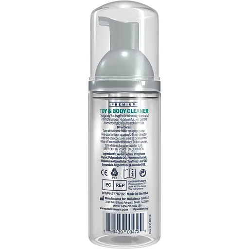 Пінка для чищення Swiss Navy Toy & Body Cleaner 47 мл - фото 2